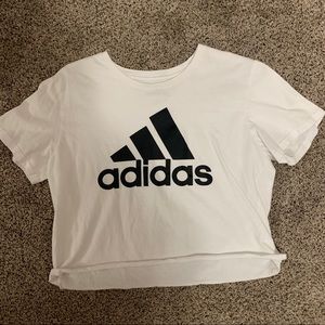 Adidas cropped t-shirt
